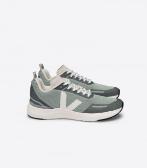 Mens Veja Impala Jacquard Trainers Light Green / Cream KSA | NNS71M