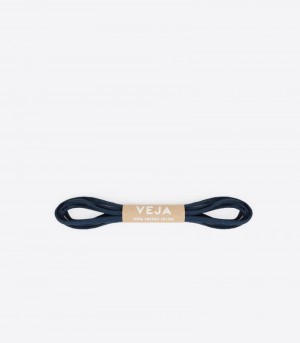 Mens Veja Laces Organic Cotton Laces Navy KSA | YBV-8243