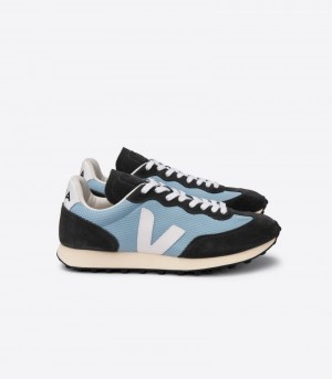 Mens Veja Rio Branco Alveomesh Trainers Blue / White / Dark Grey KSA | JL13U4