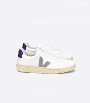 Mens Veja Urca CWL Trainers White / Grey / Purple KSA | HXQTNF