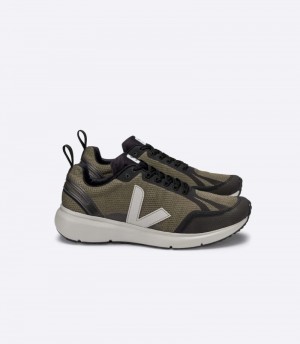 Womens Veja Condor 2 Alveomesh Trainers Olive / Grey / Black KSA | RY8MZG