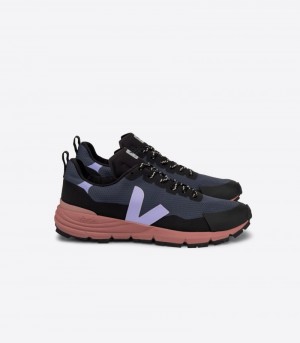 Womens Veja Dekkan Alveomesh Trainers Navy / Purple KSA | JPZ2OI