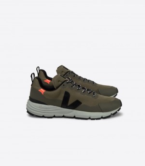 Womens Veja Dekkan Alveomesh Trainers Olive / Black KSA | BMZIUS