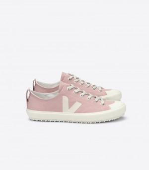 Womens Veja Nova Canvas Trainers Pink KSA | BZG-6862