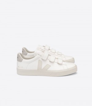 Womens Veja Recife Chromefree Trainers White / Beige KSA | 8L24ZB