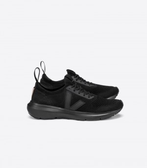 Womens Veja Runner Style 2 V-knit Veja X Rick Owens Trainers Black KSA | N127H0