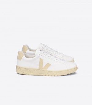 Womens Veja Urca CWL Trainers White / Beige KSA | 3VTD2D