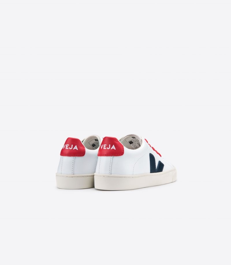 Kids Veja Esplar Extra Trainers White / Navy KSA | VMP-1234