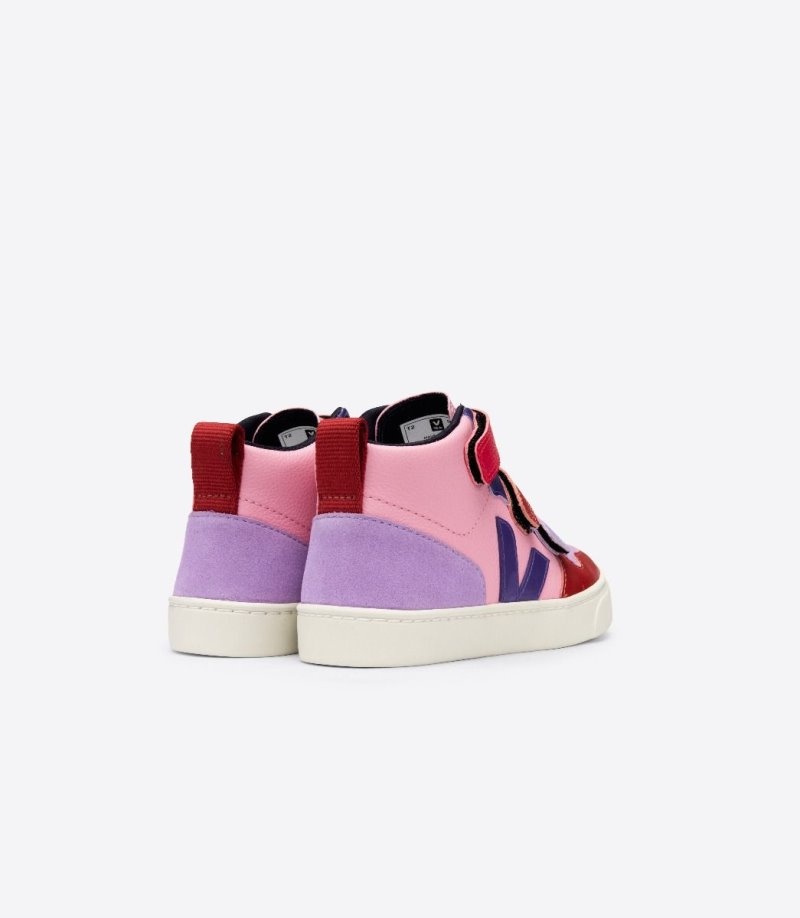 Kids Veja V-10 Mid Chromefree Veja X Make My Trainers Multicolor KSA | DVI-3468