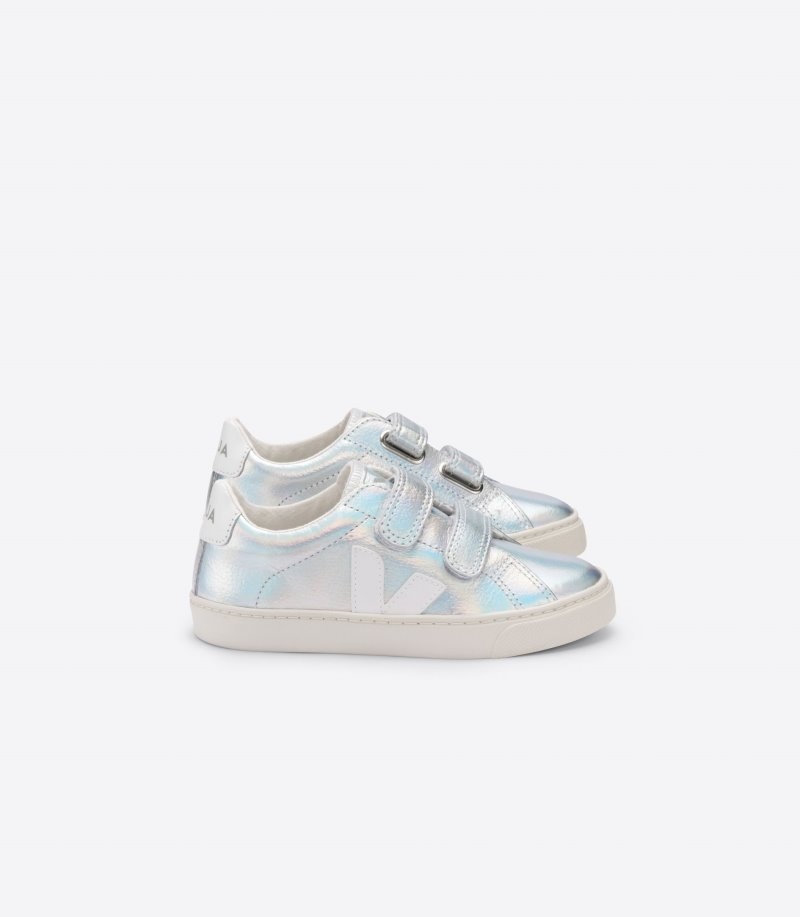 Kids Veja Vstore Esplar Trainers Light Blue / White KSA | EAW-3663