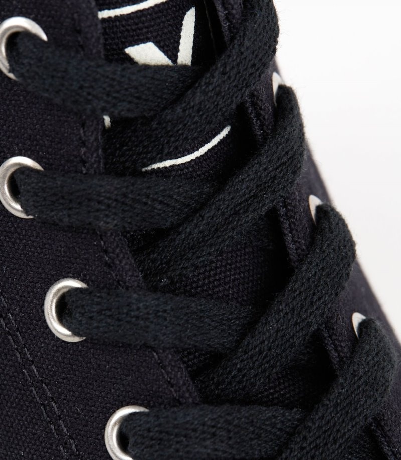 Mens Veja Laces Organic Cotton Laces Black KSA | GPP-9514