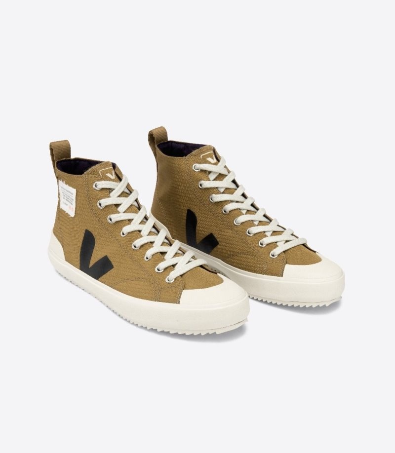 Mens Veja Nova Hl Ripstop Trainers Brown / Black KSA | PXT-3201