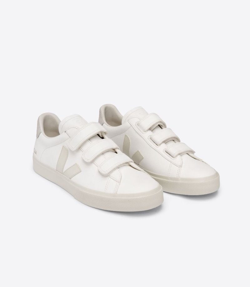 Mens Veja Recife Chromefree Trainers White / Beige KSA | 98YOTS