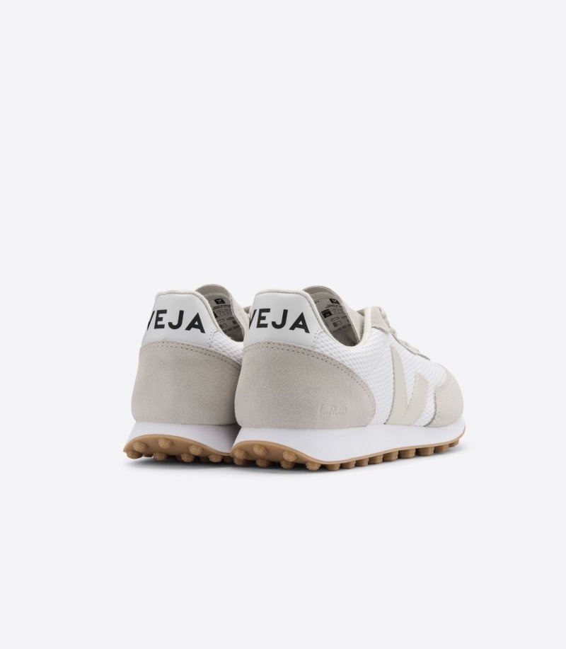 Mens Veja Rio Branco Alveomesh Trainers White / Beige KSA | 6DV8GB