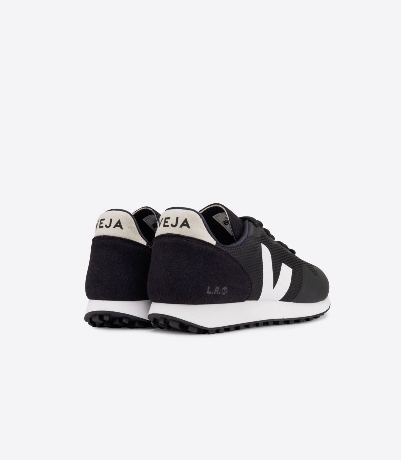 Mens Veja Sdu B-Mesh Trainers Black / White KSA | QCU-3819