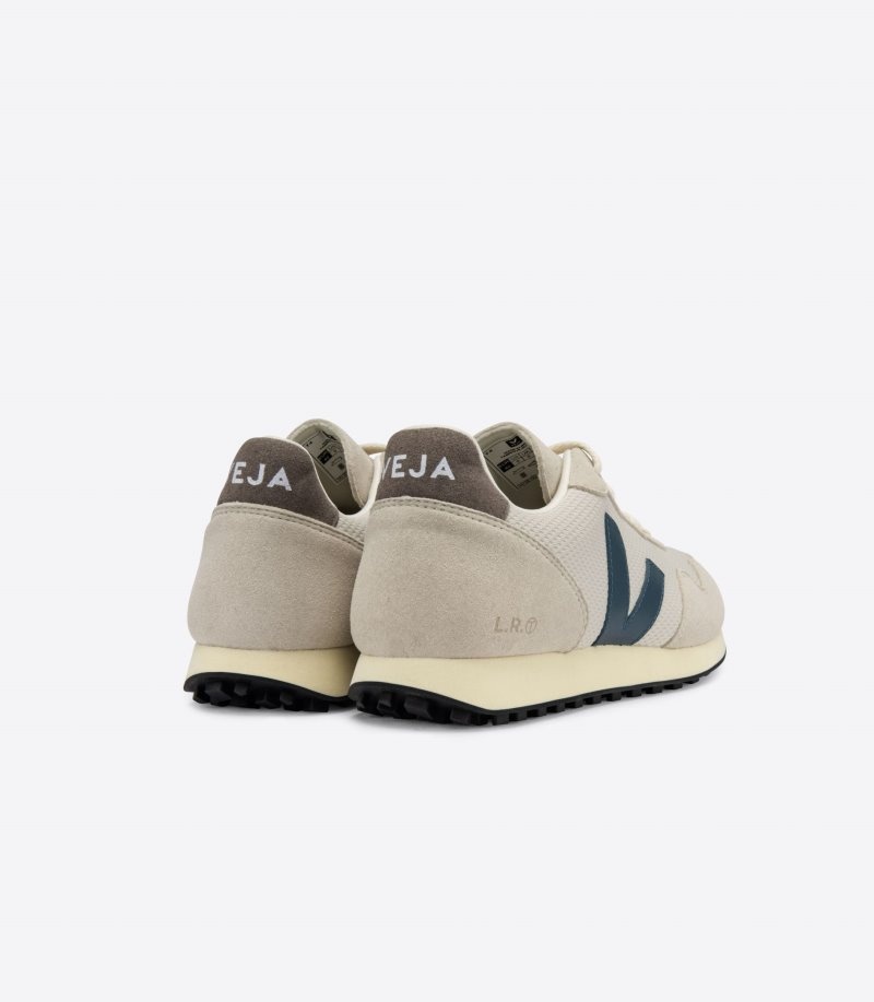 Mens Veja Sdu REC Alveomesh Trainers Beige / Indigo KSA | TDI-1019