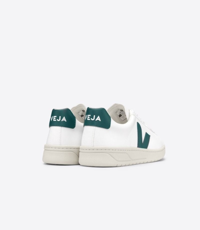 Mens Veja Urca CWL Trainers White / Green KSA | IDU9AG