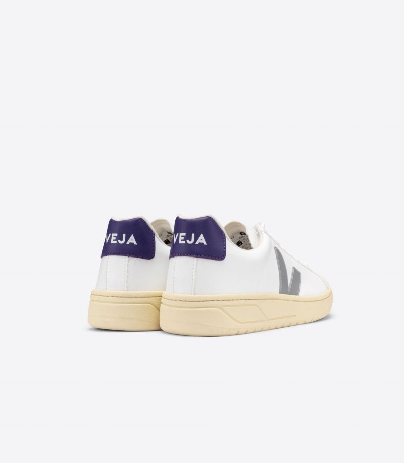 Mens Veja Urca CWL Trainers White / Grey / Purple KSA | HXQTNF