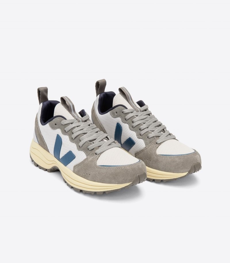 Mens Veja Venturi Alveomesh Trainers Grey / Blue KSA | J06YGF