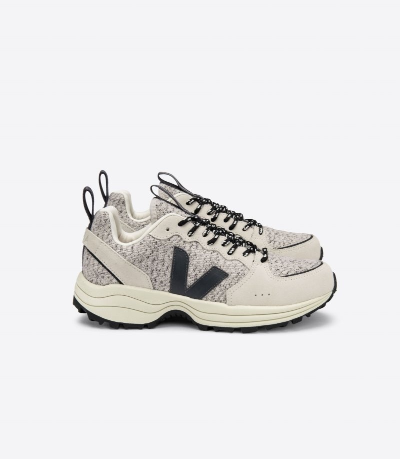 Mens Veja Venturi Flannel Trainers Beige / Black KSA | 220CPI