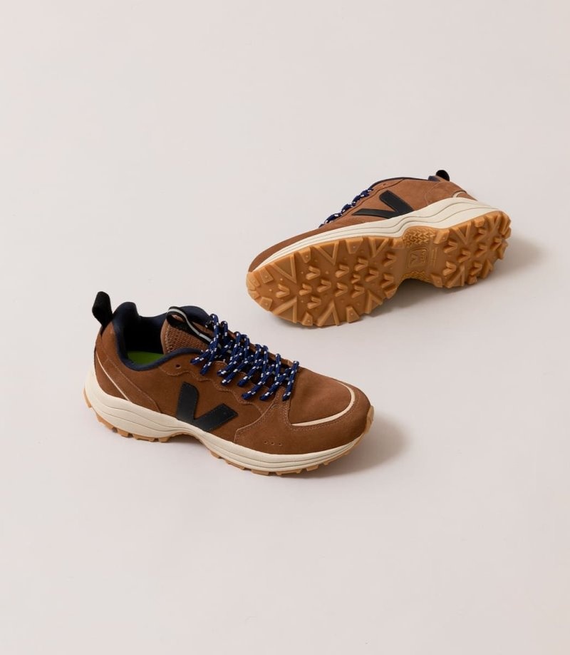 Mens Veja Venturi Ripstop Tent Trainers Brown KSA | NK3ED3