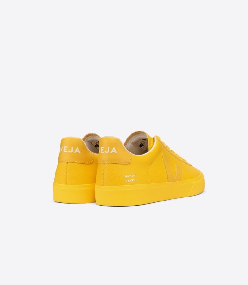 Womens Veja Campo Veja X Mansur Gavriel Trainers Yellow KSA | CW04AN