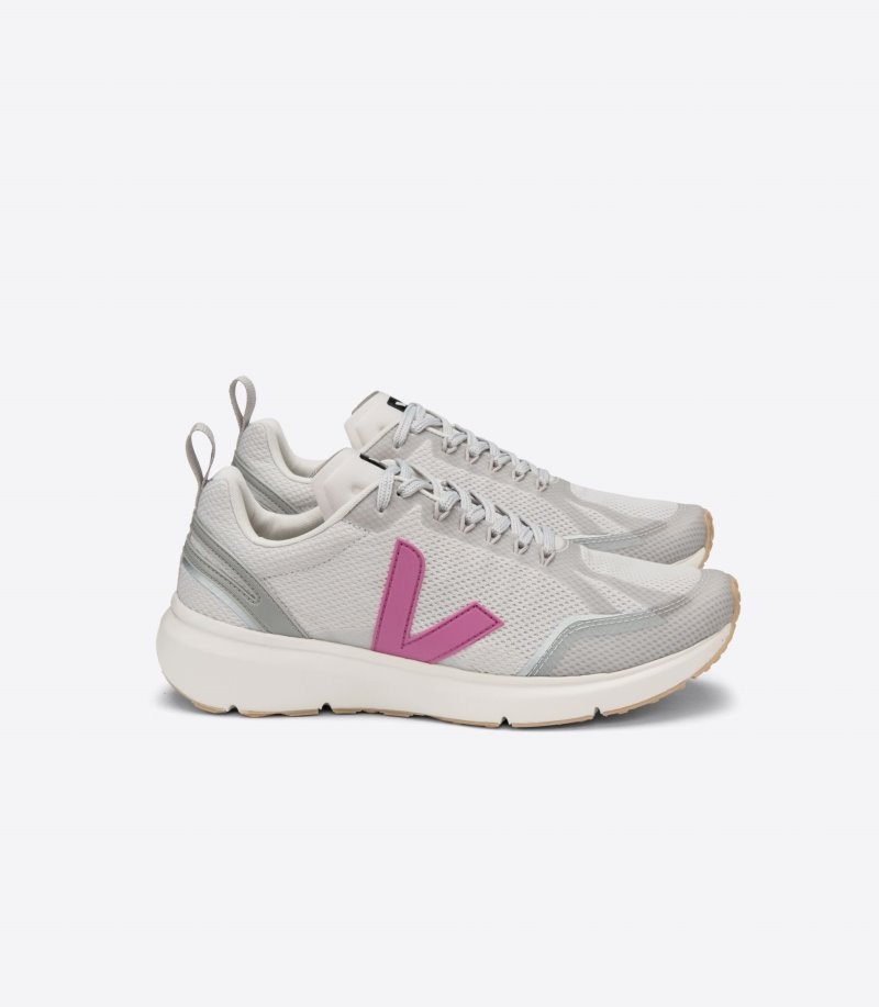 Womens Veja Condor 2 Alveomesh Trainers Light Grey / Purple KSA | 88SC8Y