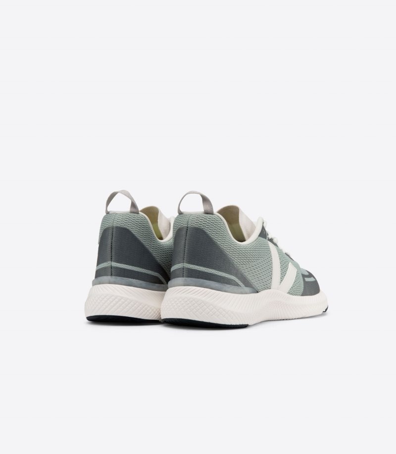 Womens Veja Impala Jacquard Trainers Light Green / Cream KSA | EMNOOA