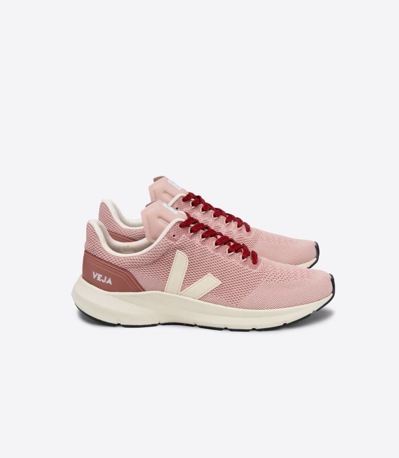 Womens Veja Marlin Lt V-knit Trainers Pink KSA | FGYXWT