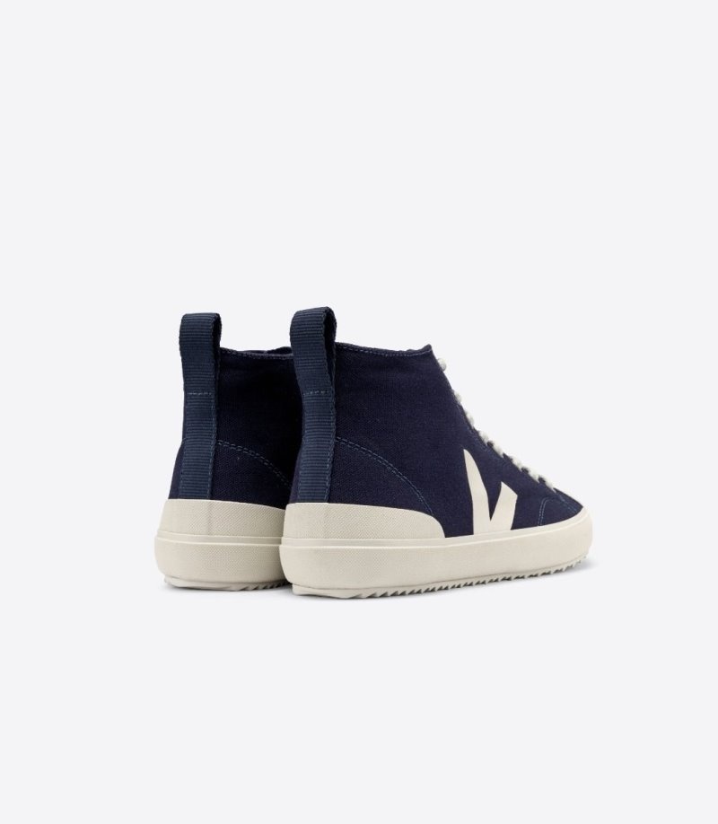 Womens Veja Nova Ht Canvas Trainers Navy KSA | TXL-9934