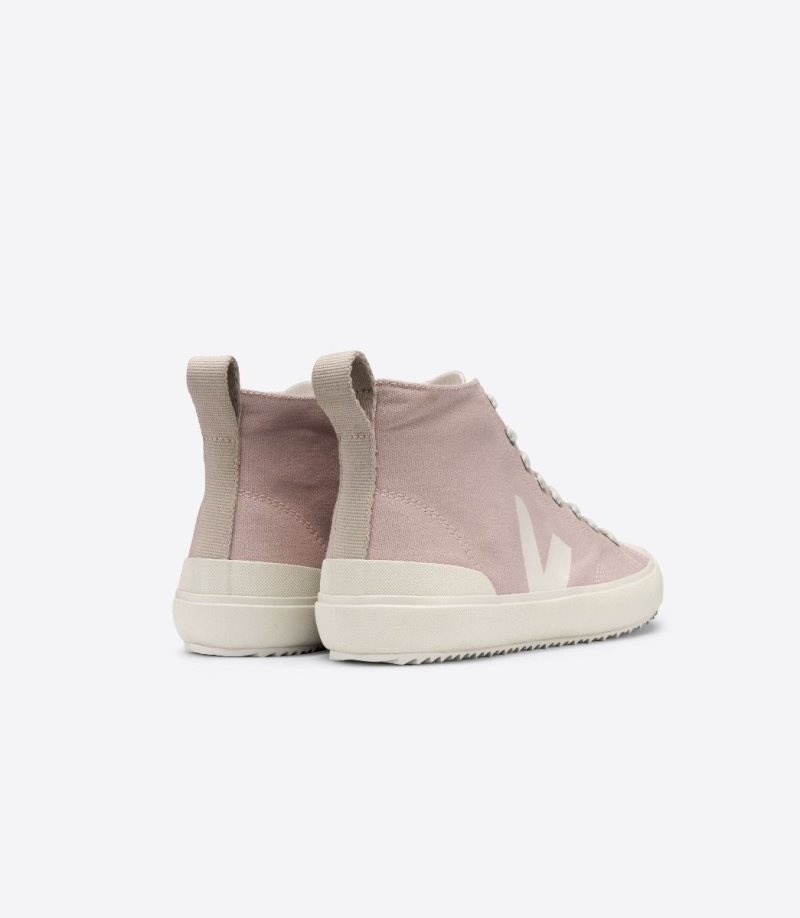 Womens Veja Nova Ht Canvas Trainers Pink KSA | FGY-0479