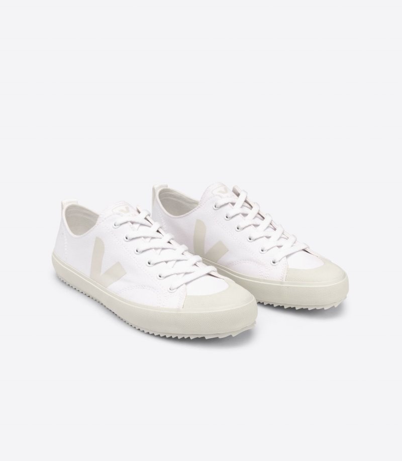 Womens Veja Nova Trainers White / Light Grey KSA | SGE-4625