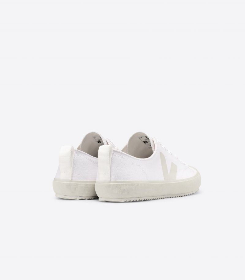 Womens Veja Nova Trainers White / Light Grey KSA | SGE-4625