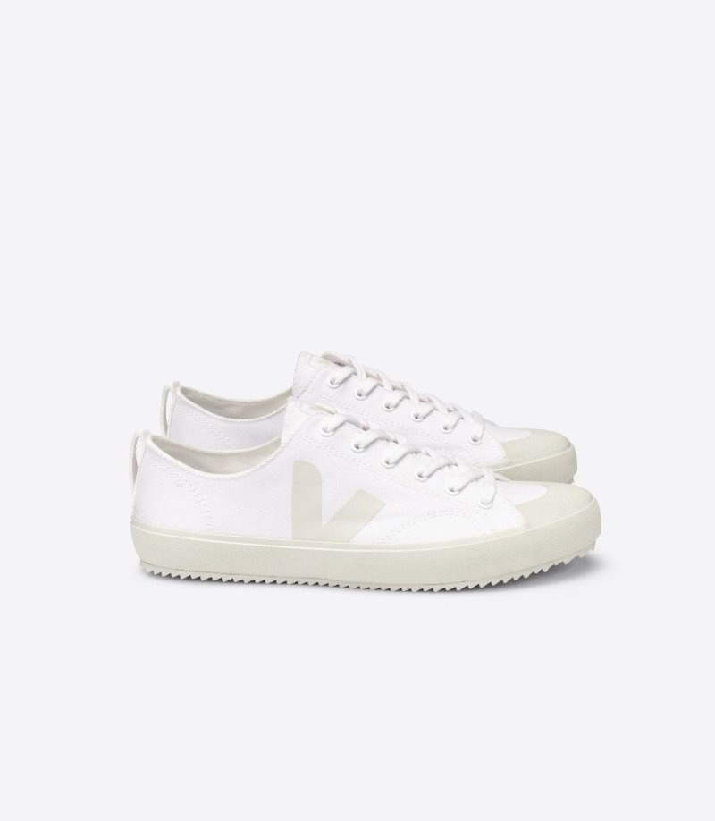 Womens Veja Nova Trainers White / Light Grey KSA | SGE-4625