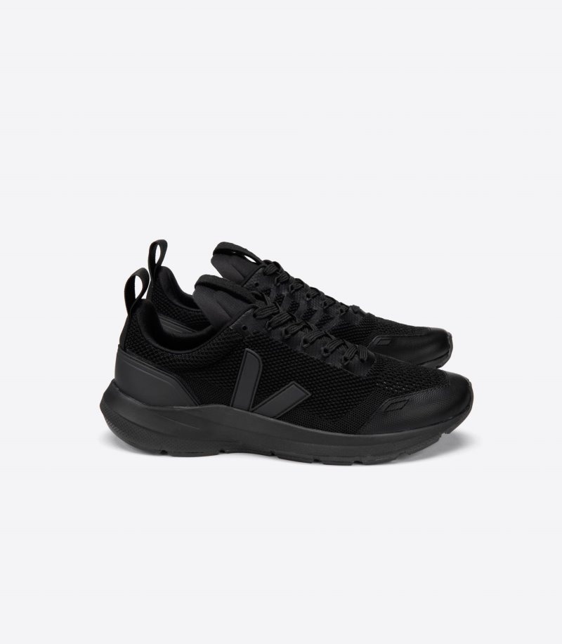 Womens Veja Performance Runner V-knit Veja X Rick Owens Trainers Black KSA | 551SVY