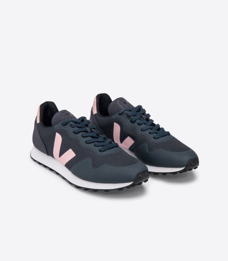 Womens Veja Sdu RT Alveomesh Trainers Navy / Pink KSA | TAH-3265