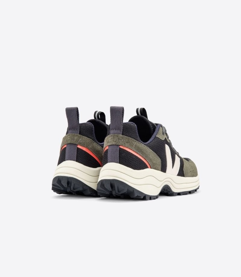 Womens Veja Venturi B-Mesh Trainers Black / Olive / White KSA | YYALHT